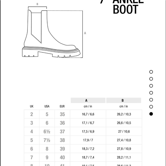 Zara low heel ankle boot - Picture 6 of 6